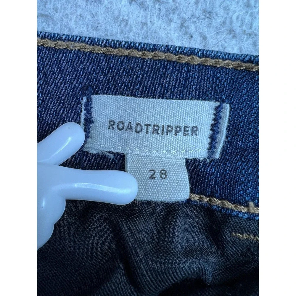 Madewell Roadtripper Skinny Jeans Womens 28 Blue Medium Wash Mid Rise Stretch